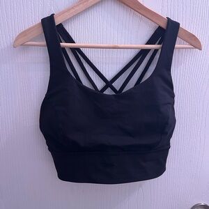 lululemon athletica Black Tank Top